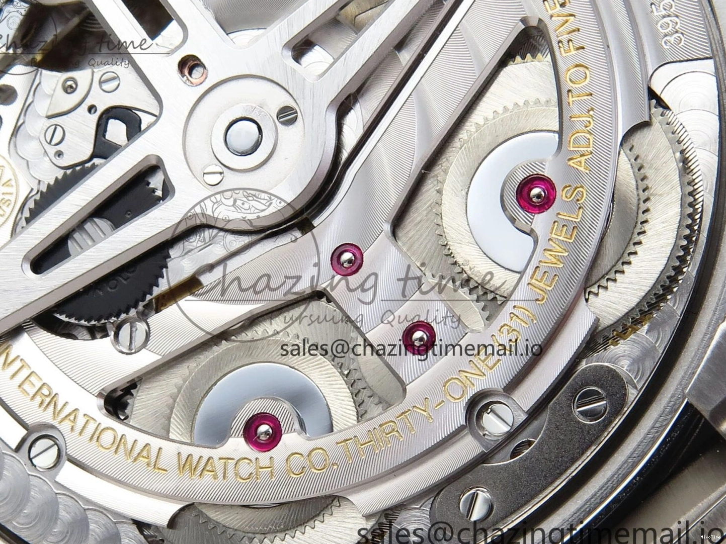 MIROTIME 0202 FashionForward Portugieser Auto IWC0562D APSF 1:1 Best Edition Light Blue Dial on SS Bracelet A 6994